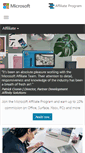 Mobile Screenshot of microsoftaffiliates.com